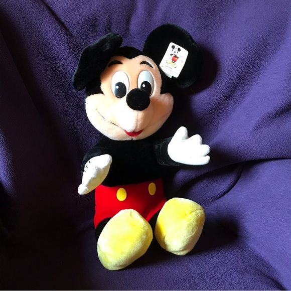 ✨Disney Mickey Mouse✨ Plush medium - ~17 inches tall sitting down - Picture 7 of 7